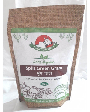 DR. COW Organic Split Green Gram