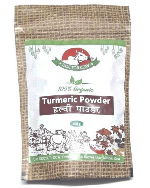 Product Name : DR.COW Organic Haldi (Turmeric Powder)